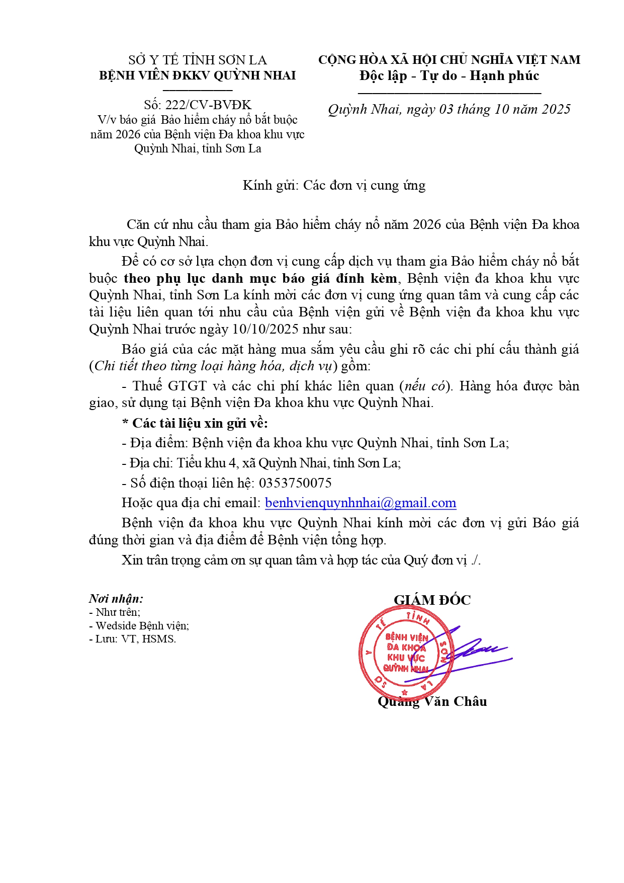 Báo giá bảo hiểm